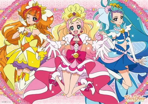 Holding in awe magical girls
